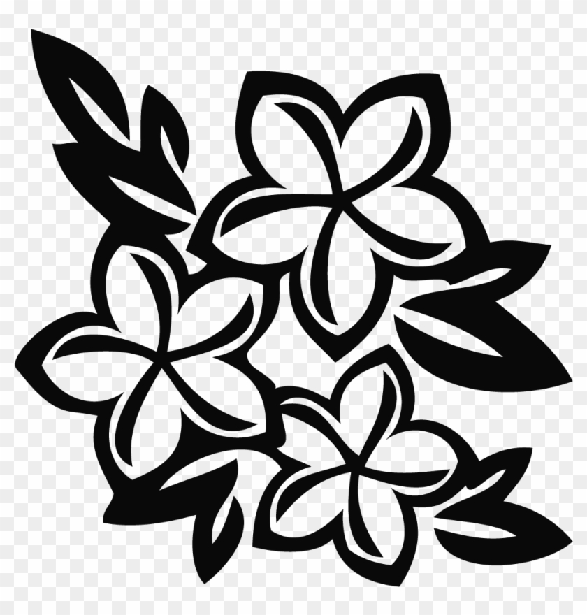 Plumeria Flower Clip Art #29184