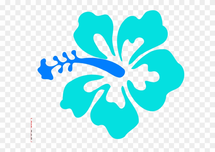 Luau - Hibiscus Clip Art #29214