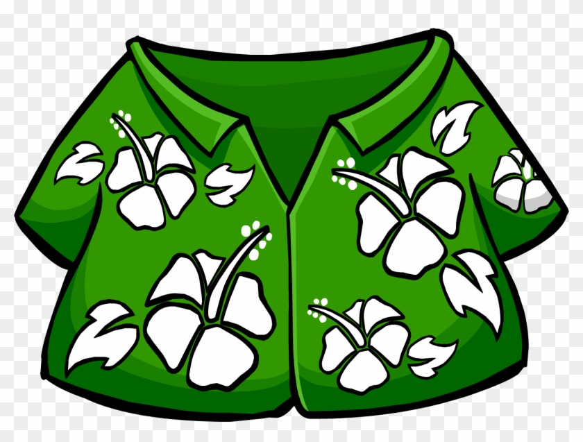 Hawaiian Shirt Clip Art - Hawaiian Shirt Clip Art #29218