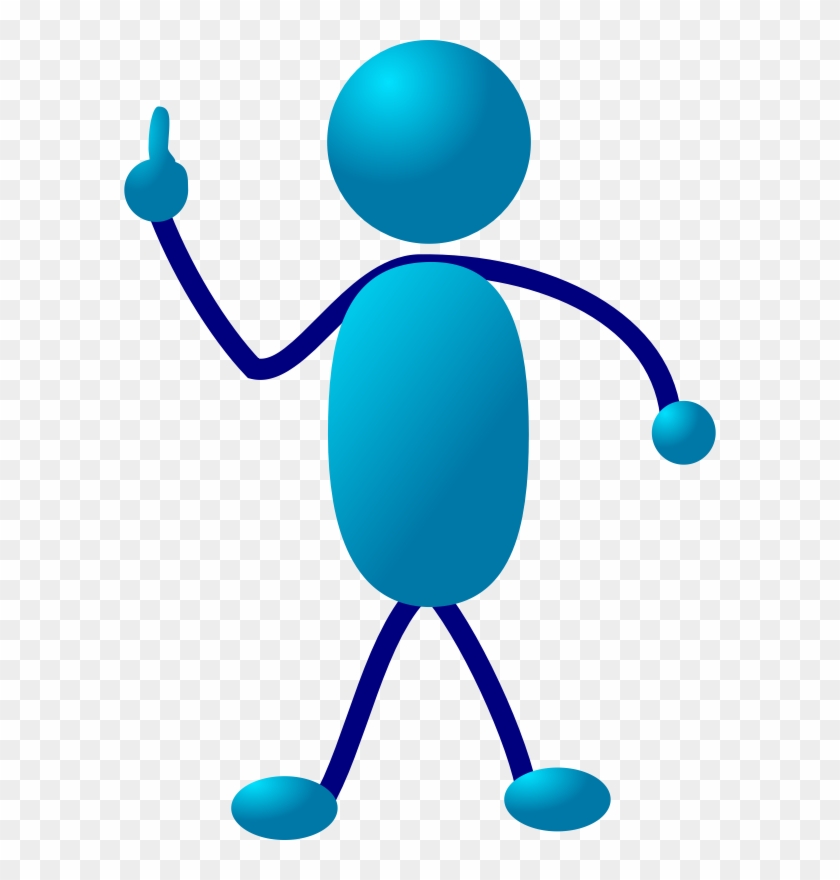 Free Vector Stick Man Clip Art - Bring Me To Your Leader #29276