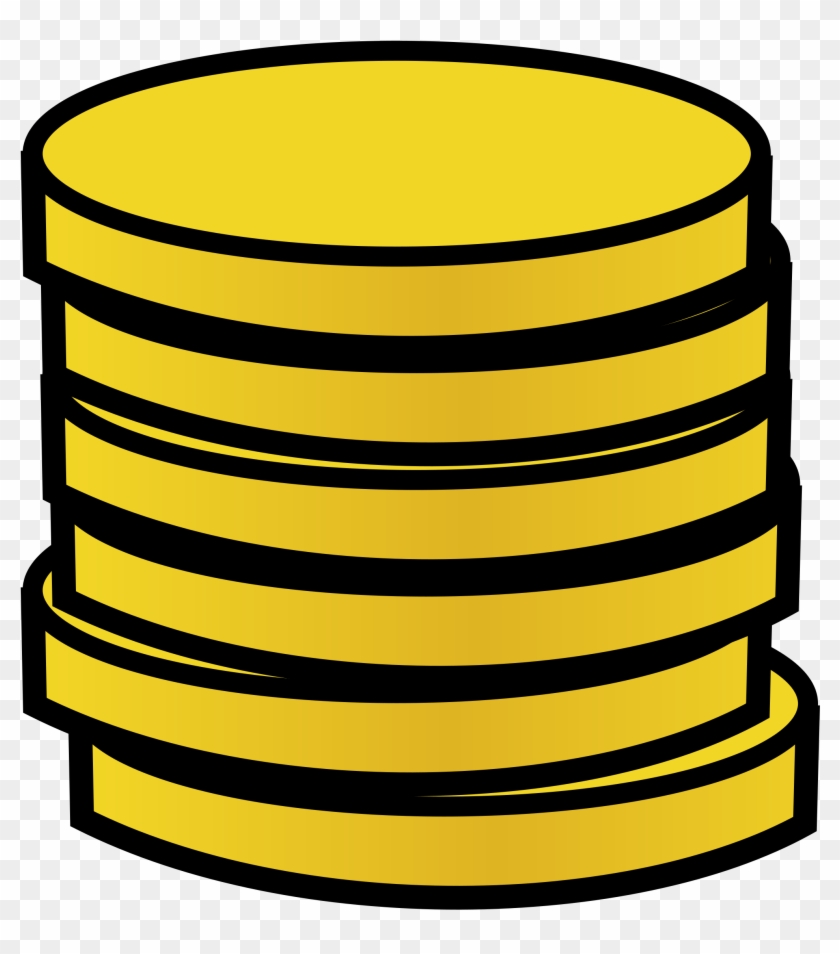 Gold Coin Clipart - Cartoon Gold Coins - Free Transparent PNG Clipart  Images Download