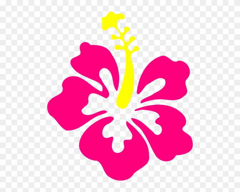 Hibiscus - Hawaiian Leaves Clip Art #29397