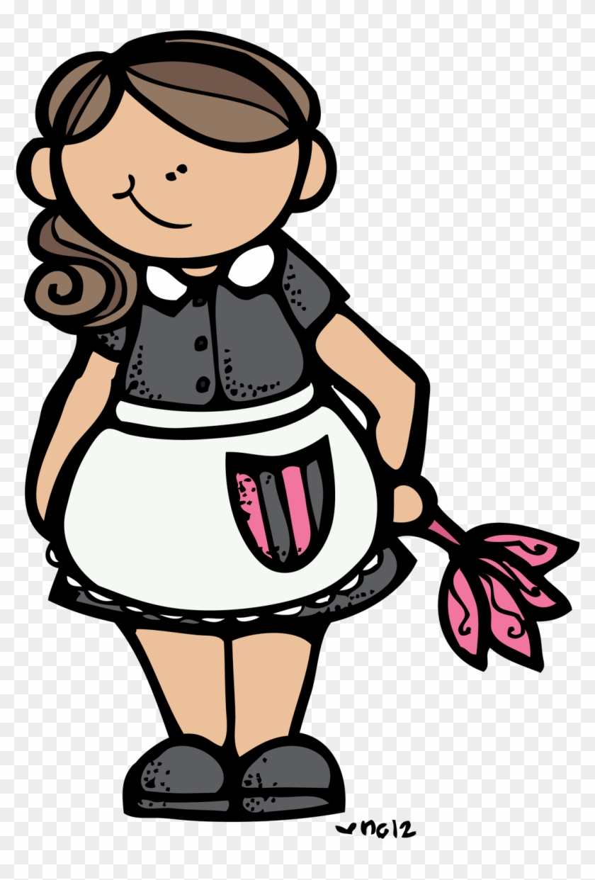 Maid Clipart - Melonheadz Clean #29405