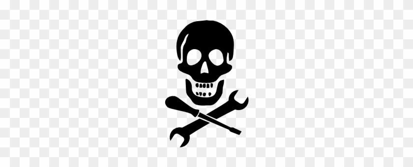 Free Vector Mechanic Pirate Clip Art - Mechanic Pirate Pillow Case #29555