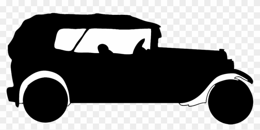 Old Car Silhouette Png #29599