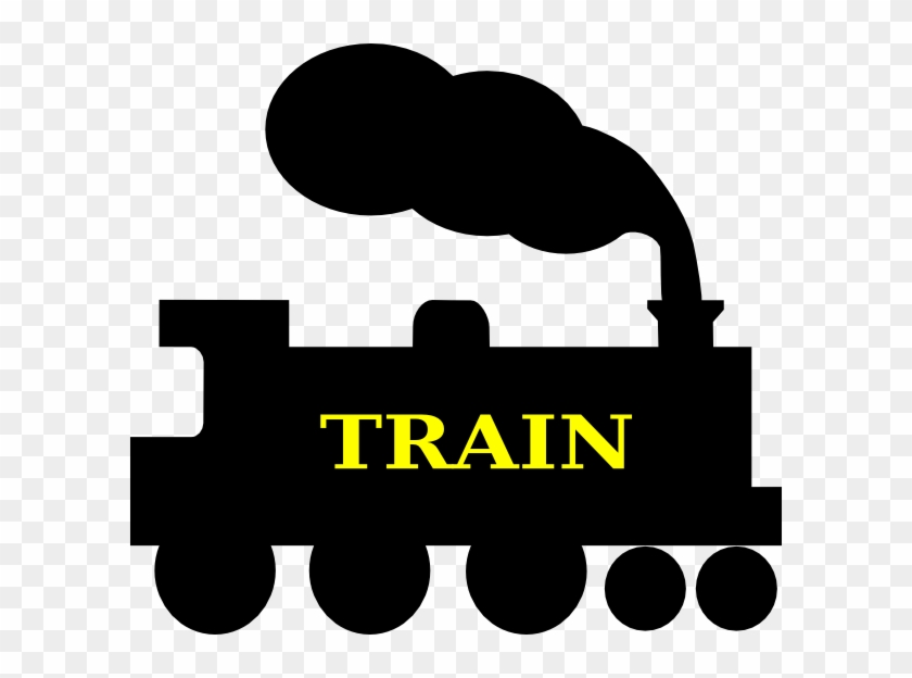 Train Silhouette Clip Art - Vector Silhouette Train #29655