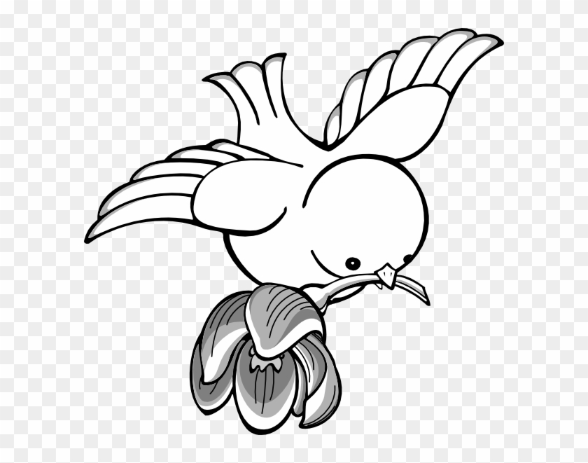 Bird Clipart - Drawing Of Flying Birds #29661