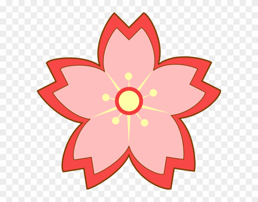 Chinese Flower Clip Art #29739