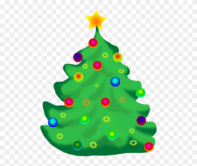 Decorated Christmas Tree Clip Art - Christmas Day #29762