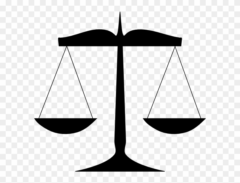 Clip Art Scales Of Justice - Scales Of Justice Clip Art #29847