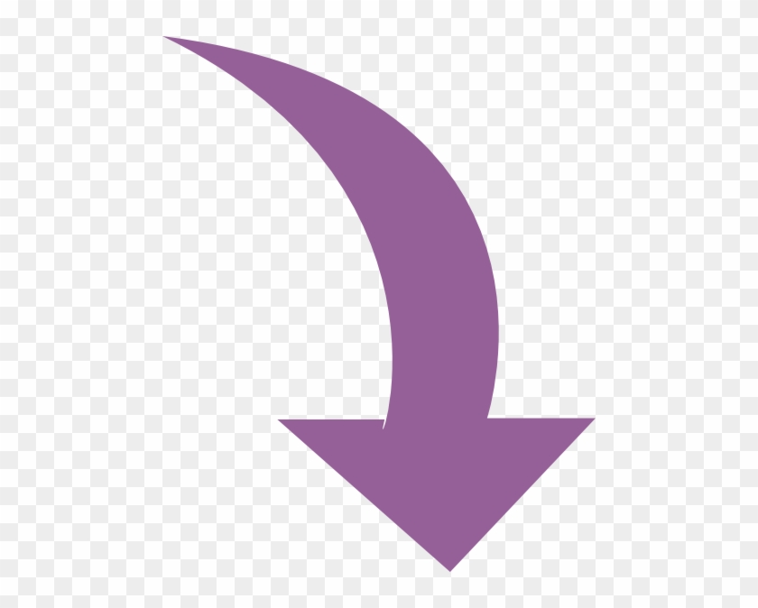 Other Popular Clip Arts - Purple Curved Arrow Png #29961
