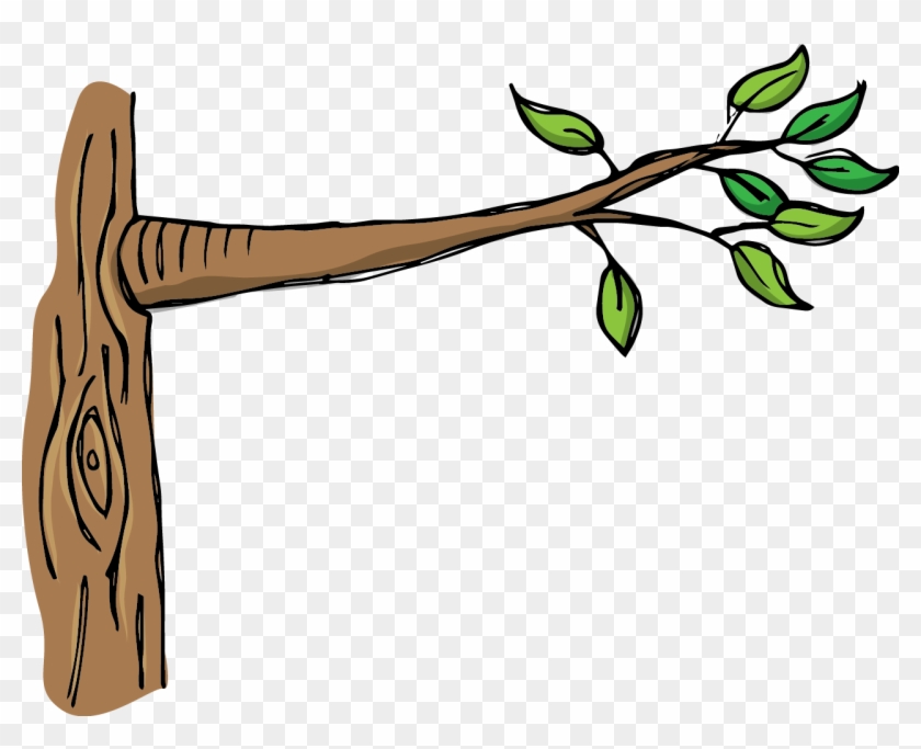 Branch Tree Clip Art - Branch Tree Clip Art #30032