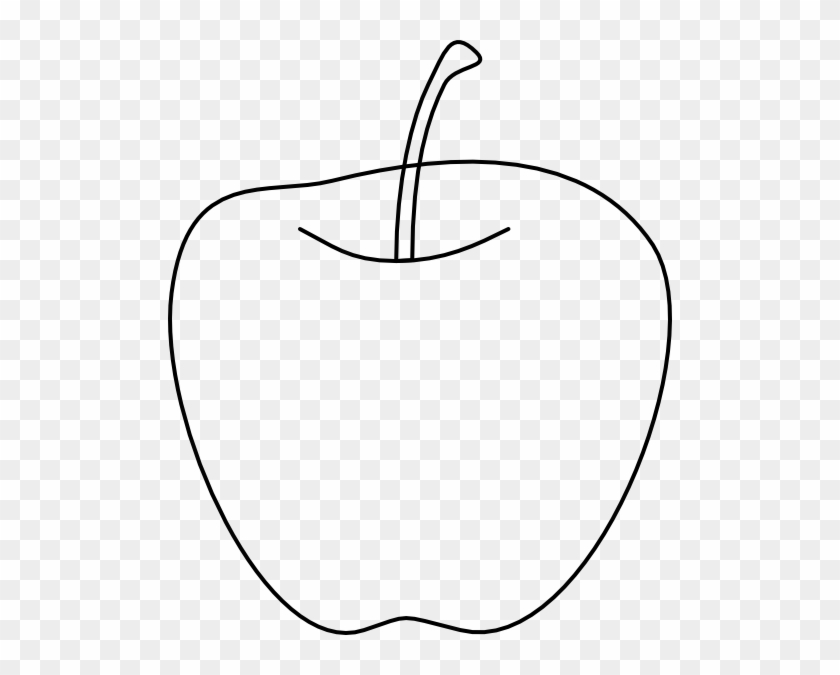 Apple Sketch Clipart Clip Art At Clker Com Vector Online - Apple Pics Black And White #30115