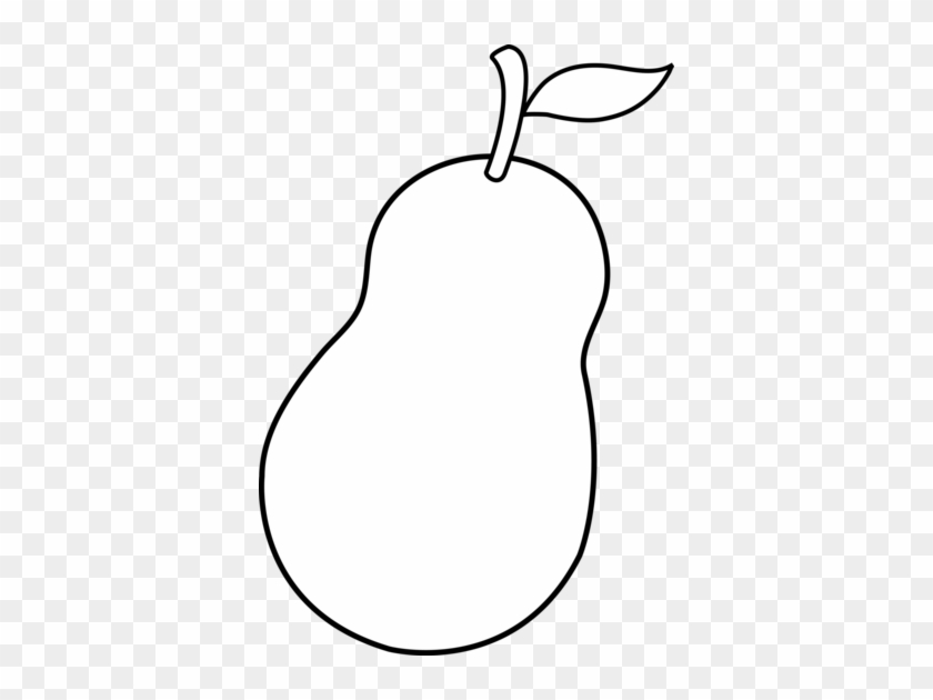 Clipart Info - Pear Cartoon Black And White #30253