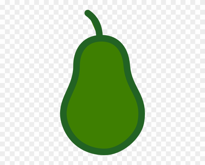 Pear Shape Clip Art #30309