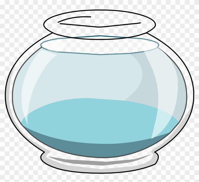 Fish Bowl Clip Art At Clker Vector Image - Empty Fish Bowl Clip Art #30349