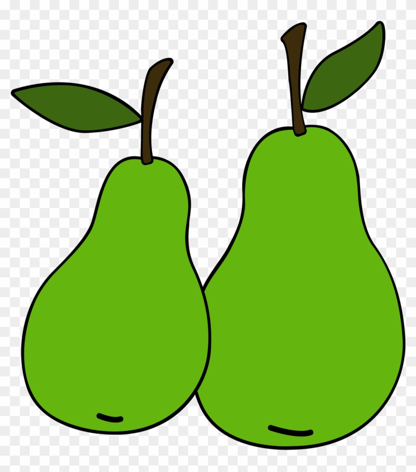 Pear Diaper Cake Food Fruit Clip Art - Pear Diaper Cake Food Fruit Clip Art #30400