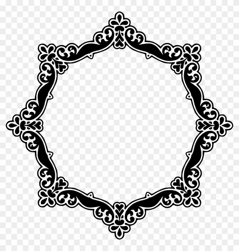 Frame Clipart Art Deco - Imagen Png De Marcos Vintage #30572