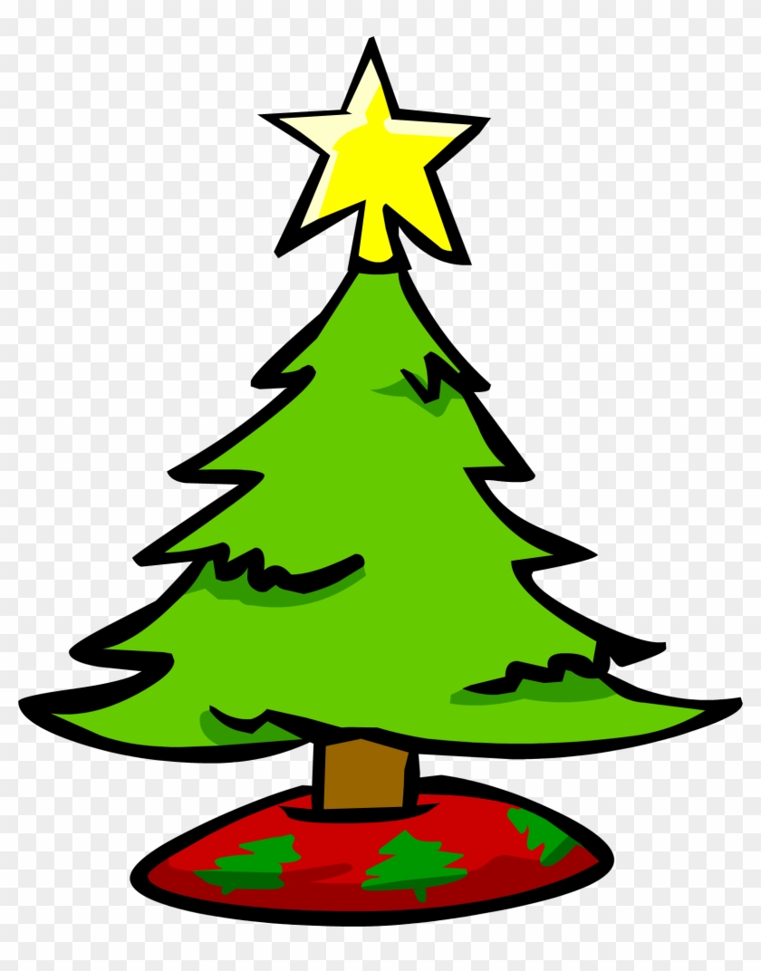 Penguin Clipart Christmas Tree - Christmas Tree Club Penguin #30720