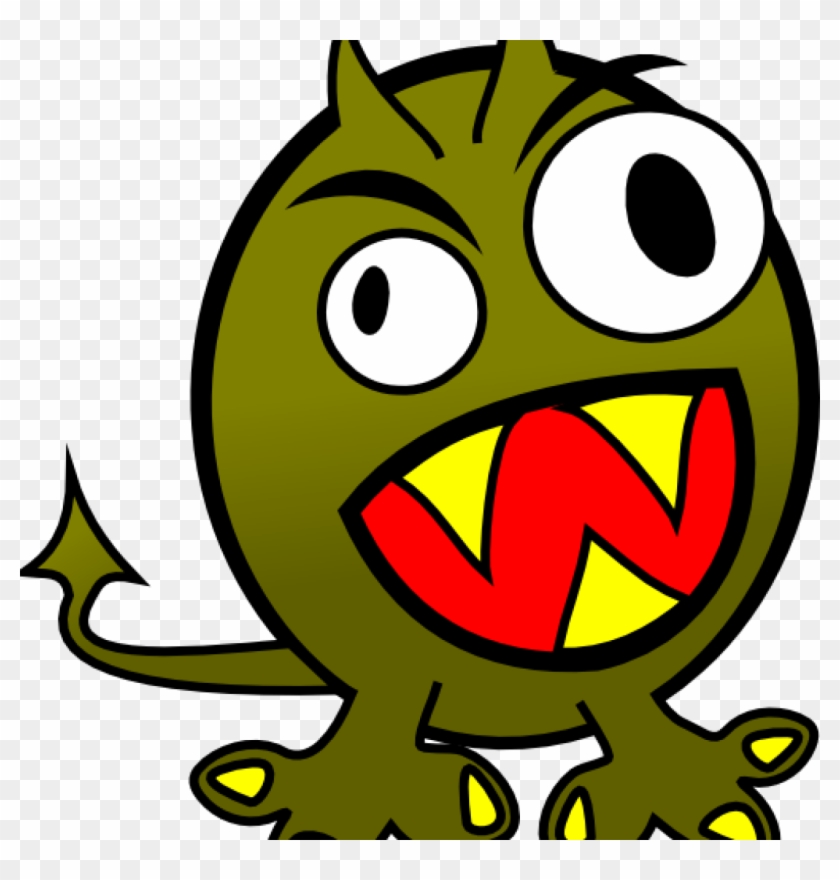 Weird Clipart Small Funny Angry Monster Clip Art At - Monster Clip Art #30722