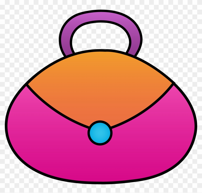 Little Pink Purse - Purse Clipart #30813