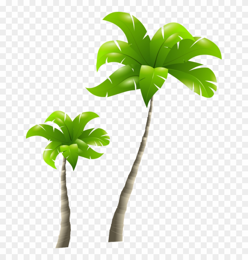 Free Palm Trees Clip Art - Shady Pines Staff Sticker #30819