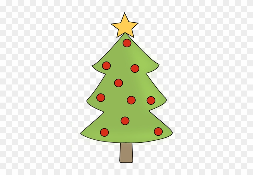 Christmas Tree Clipart Ornament - Christmas Tree With Ornaments Clipart #30872