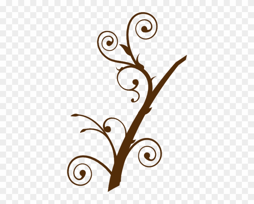 Brown Tree Branch Clip Art At Clker - Tree Branch Clip Art #30910