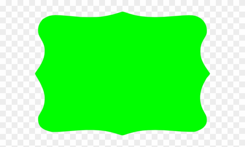 Green Bracket Clip Art - Rectangle Bracket Frame Png #31023