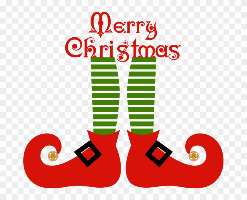 Elf Shoes Clipart Clipart Kid - Merry Christmas Elf Clipart #31078