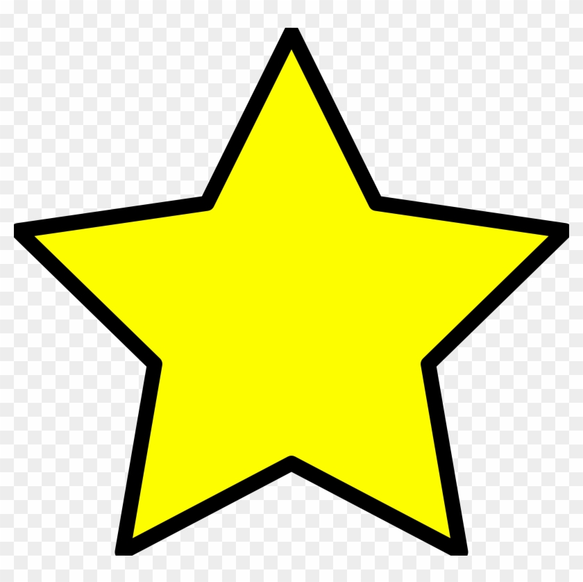 Religious Christmas Star Clipart - Yellow Star Clipart #31104