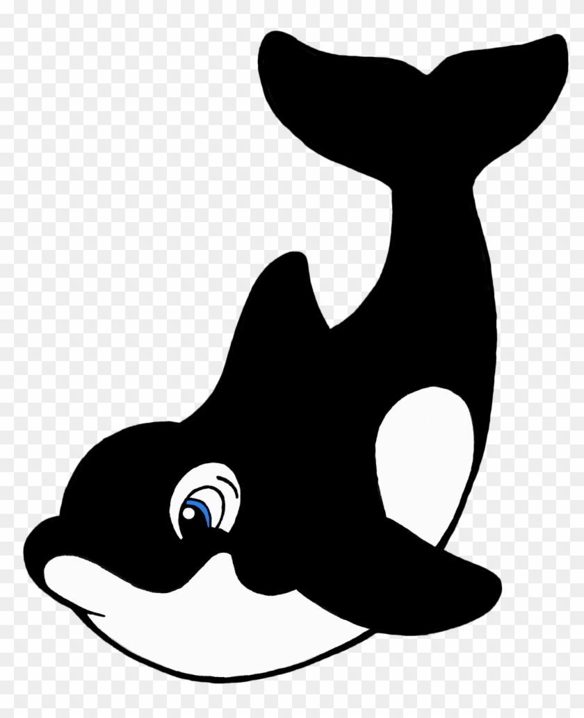Whale Black And White Cartoon Killer Whale Free Download - Cartoon Killer Whale #31151