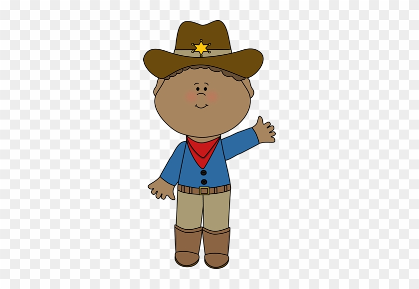 Cute Western Sheriff - Sheriff Clip Art #31317