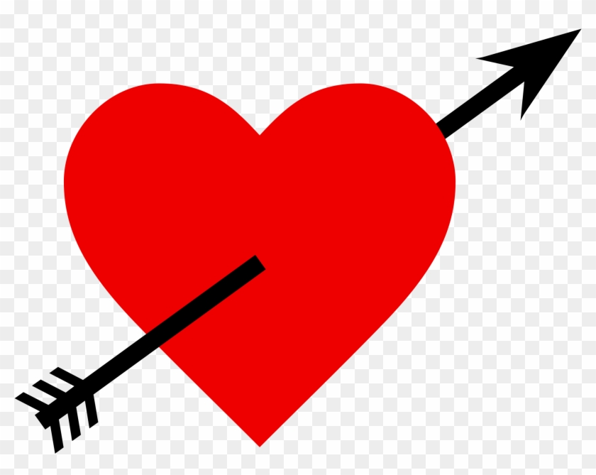 Clipart Heart With Arrow Free Download Clip Art On - Love Heart With Arrow #31412