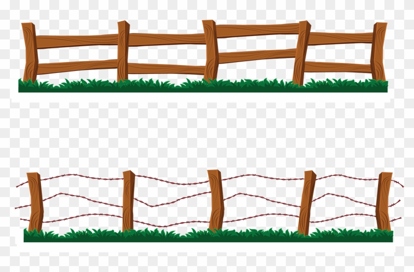 Ranch Clipart Western - Fence Clipart #31415