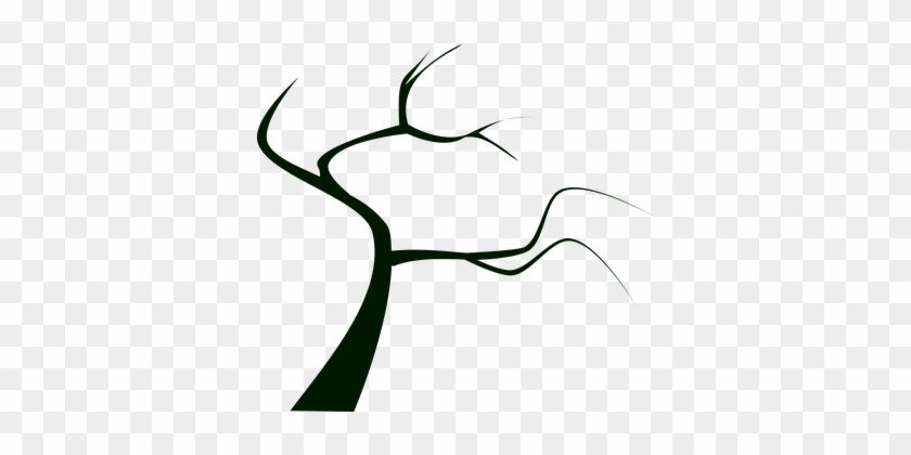 Tree, Plant, Dead Tree, Silhouette - Dead Tree Clip Art #31421