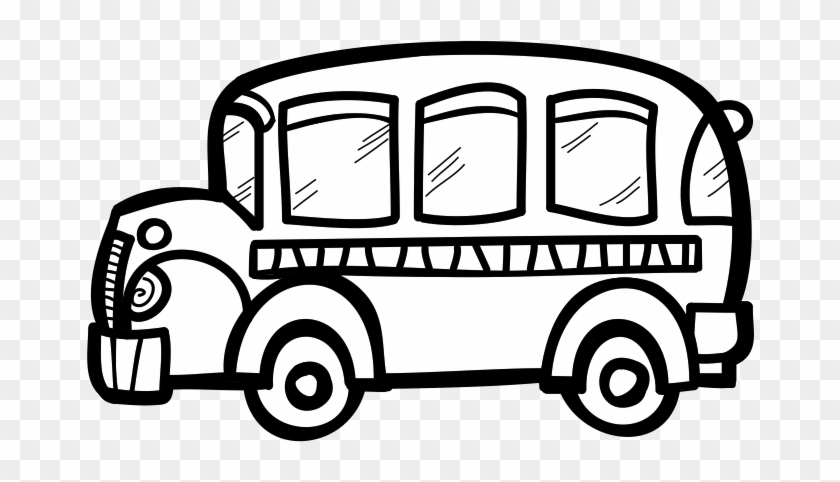 Bus Black And White School Bus Clip Art Black And White - Bus Black And White Clip Art #31522