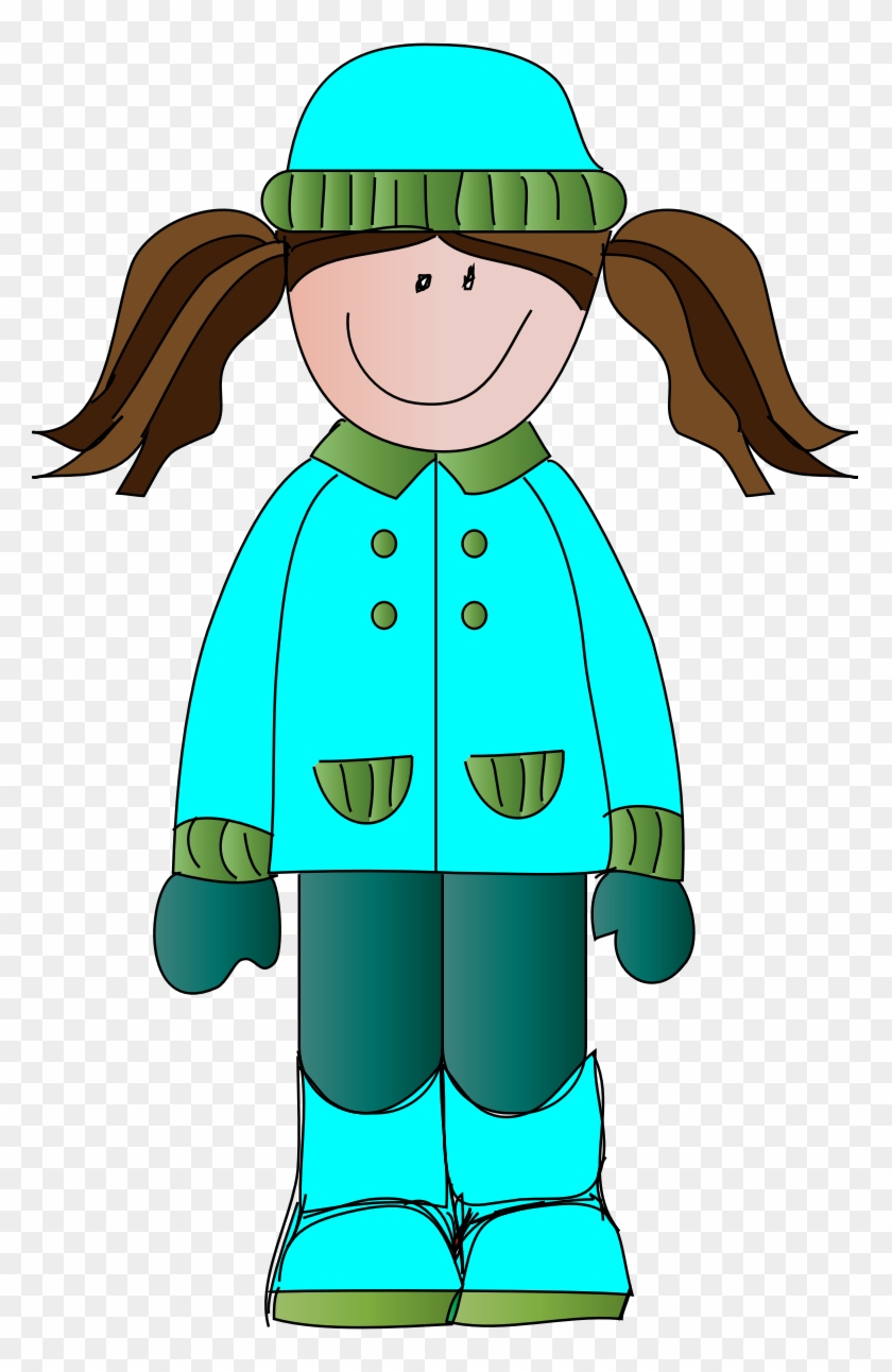 Free Animated Winter Clipart - Clipart Girl Winter #31530