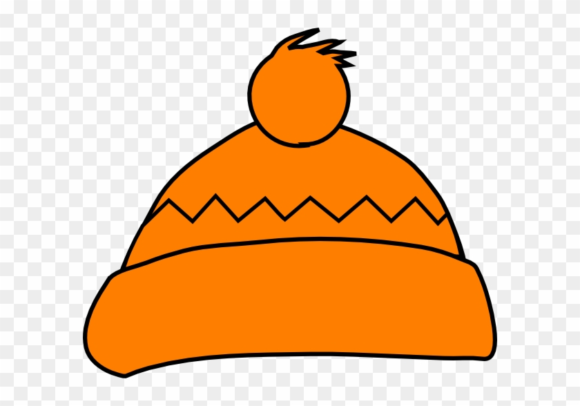Orange Winter Hat Clip Art - Winter Hat Clip Art #31534