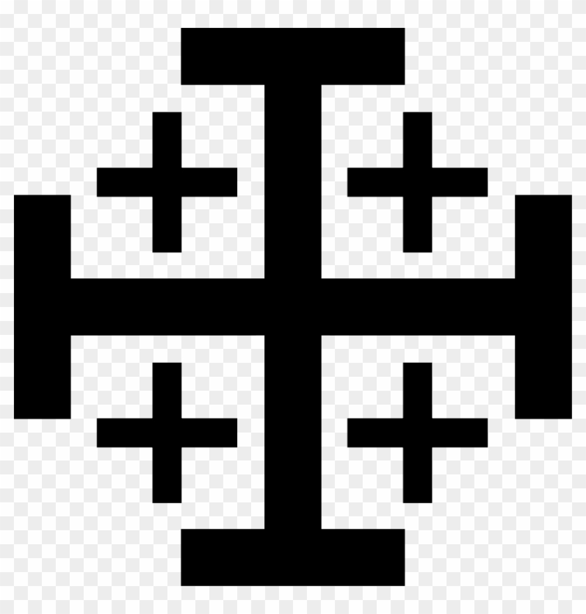 Jerusalem Cross Clip Art - Jerusalem Cross #31581