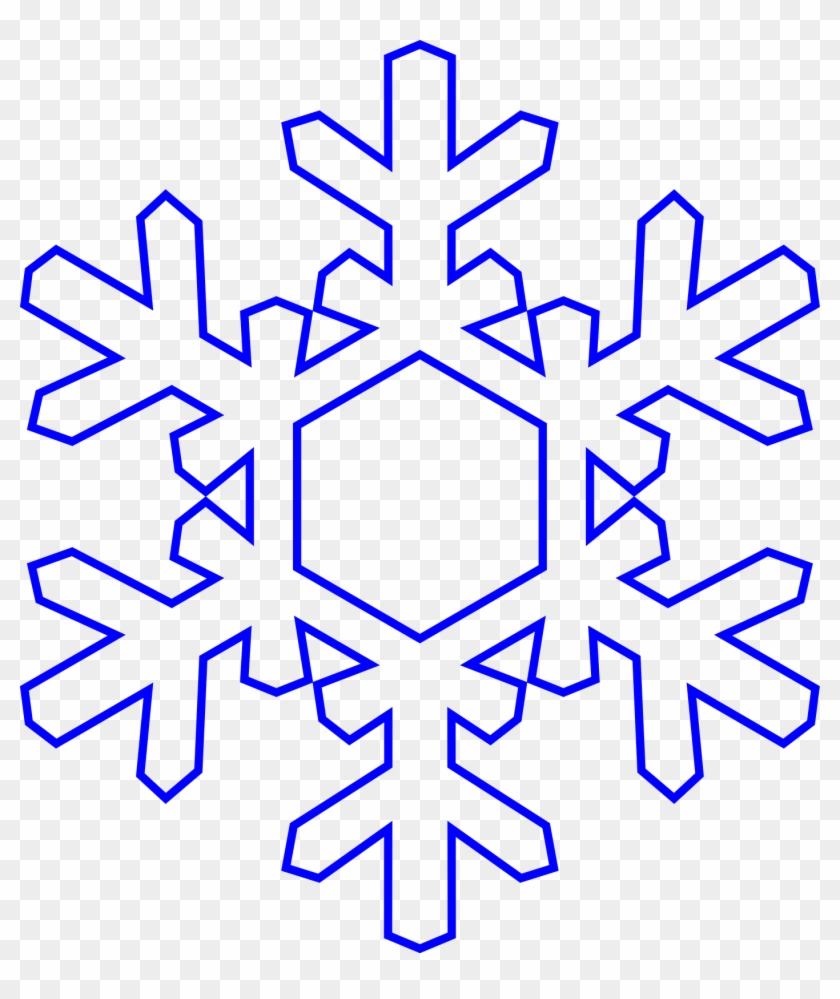 January Background Cliparts - Free Clip Art Snowflake #31750