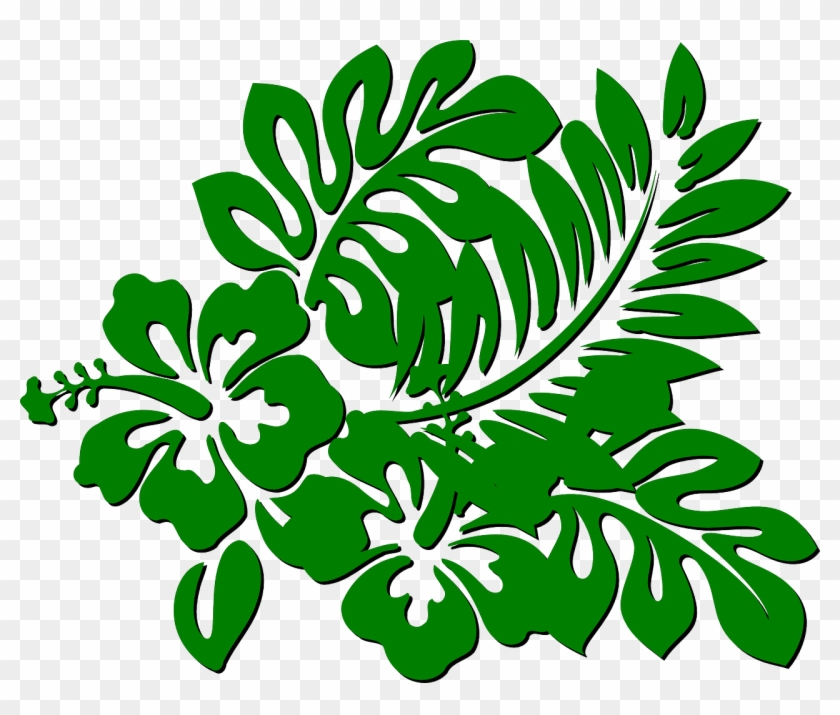 Flowers Green Branch Plant Leaves Vegetation - Rainforest Clipart Png #31763