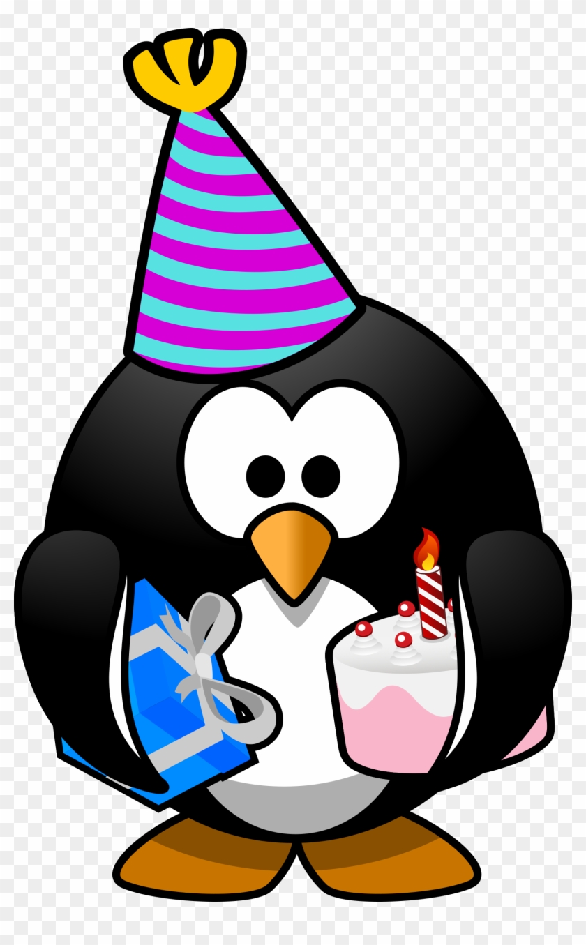 This Free Icons Png Design Of Party Penguin - Happy Birthday Penguin Meme #31760