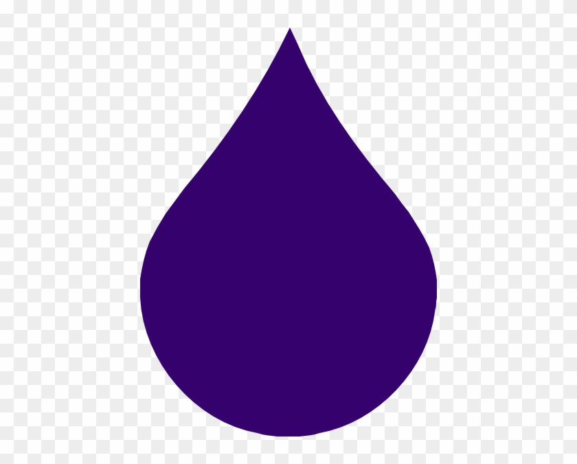 Rain Drop Clipart Free - Purple Raindrop Clipart #31761