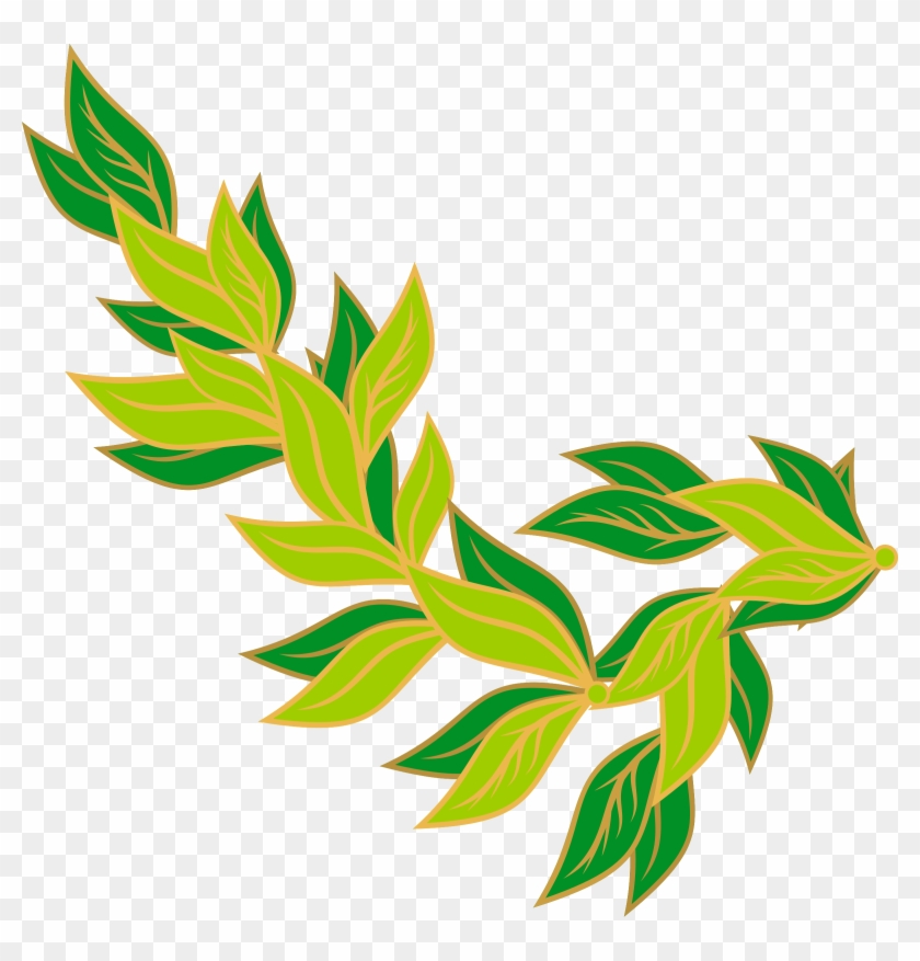 Stem Clipart Leaf Green Leaves Border Clip Art Full Size PNG
