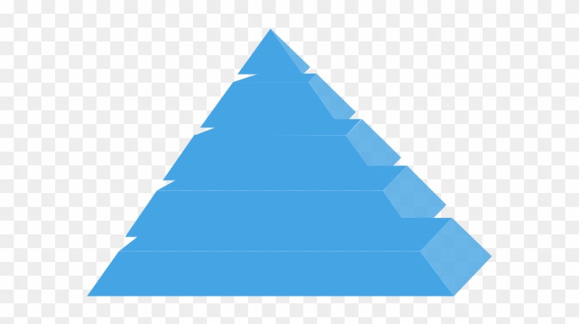 Pyramid Clip Art At Clker - Png Triangle Icon #32030