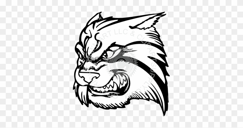 Wildcat Head Clipart #32134