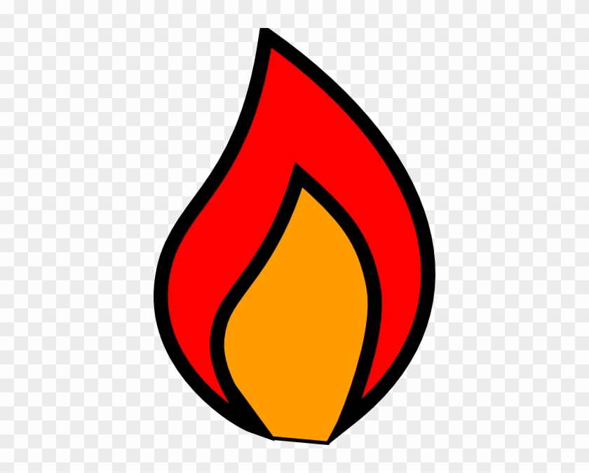 Flames Clip Art - Clip Art Candle Flame #32478