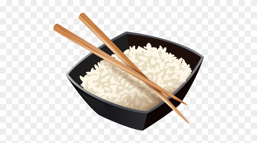 Chinese Rice And Chopsticks - Rice Clipart #32512