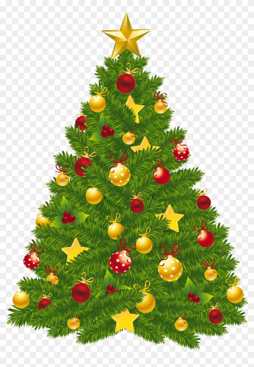 Christmas Tree Clip Art - Christmas Tree Clipart Transparent Background #32578